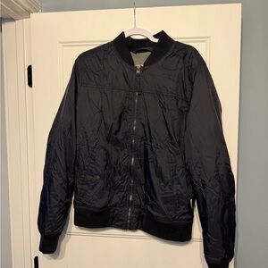 Navy Bomber Jacket